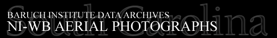 Baruch Institute Data Archives | NI-WB Aerial Photographs
