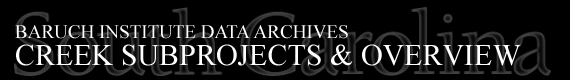 Baruch Institute Data Archives | CREEK Subprojects & Overview