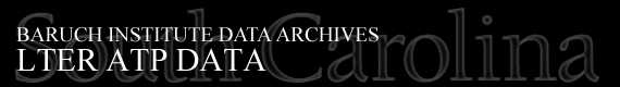 Baruch Institute Data Archives | LTER ATP Data