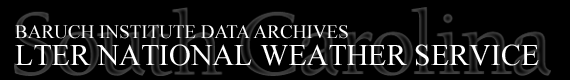 Baruch Institute Data Archives | LTER National Weather Service