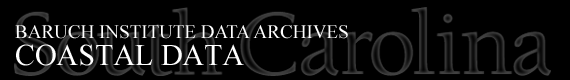 Baruch Institute Data Archives | Coastal Data