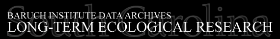 Baruch Institute Data Archives | Long-Term Ecological Research