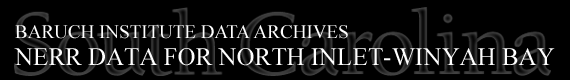 Baruch Institute Data Archives | NERR Data For North Inlet-Winyah Bay