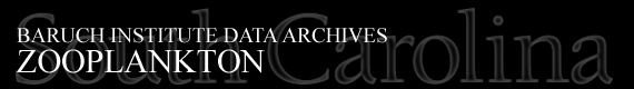 Baruch Institute Data Archives | Zooplankton