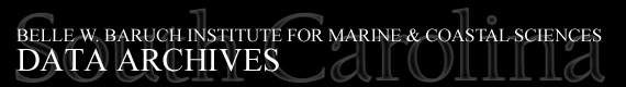 Belle W. Baruch Institute for Marine & Coastal Sciences | Data Archives